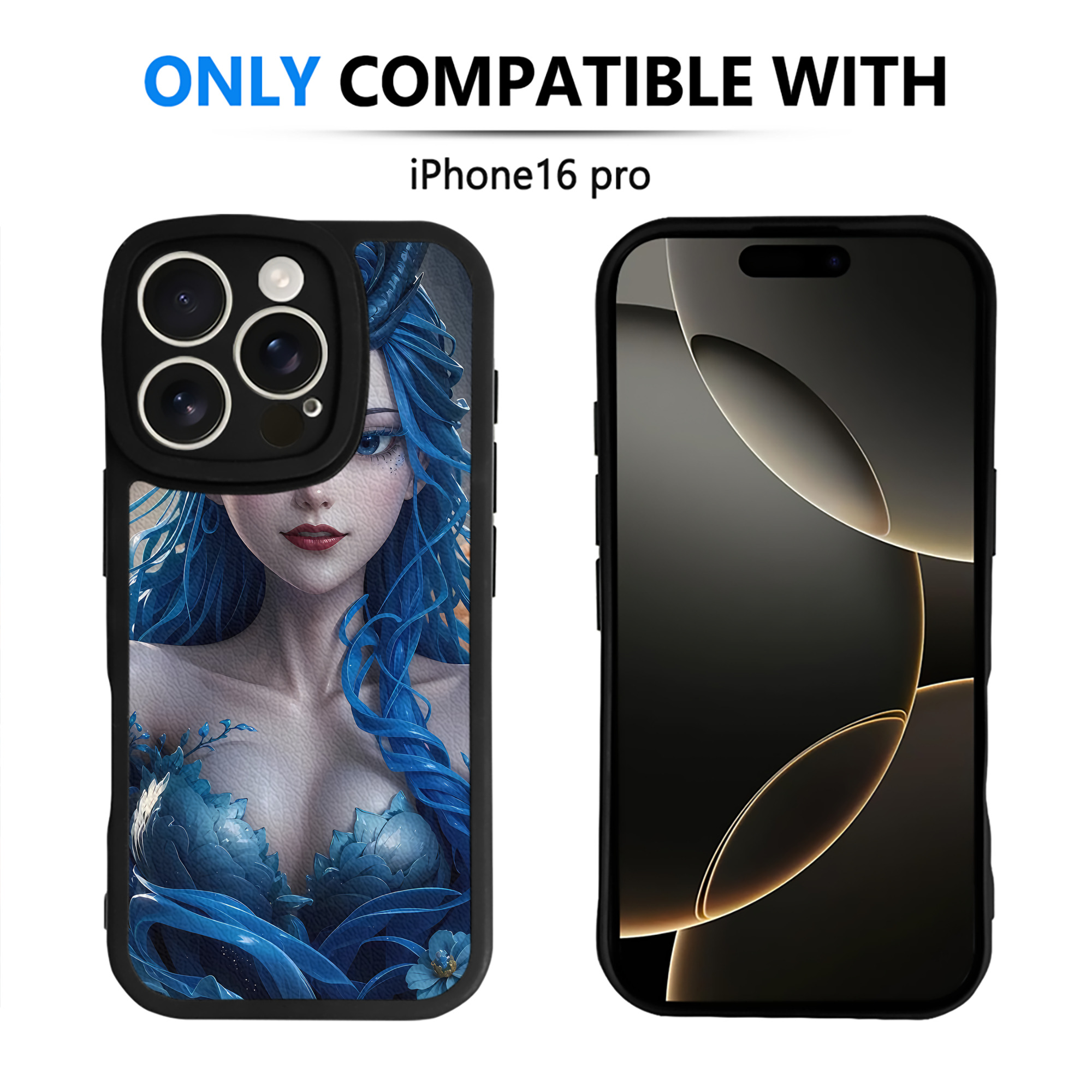 （画像用） Ne Zha 2 ナタ 魔童の大暴れ 【iPhone 16シリーズ対応】シリコンスマホケース（レザー調） 材質：シリコン